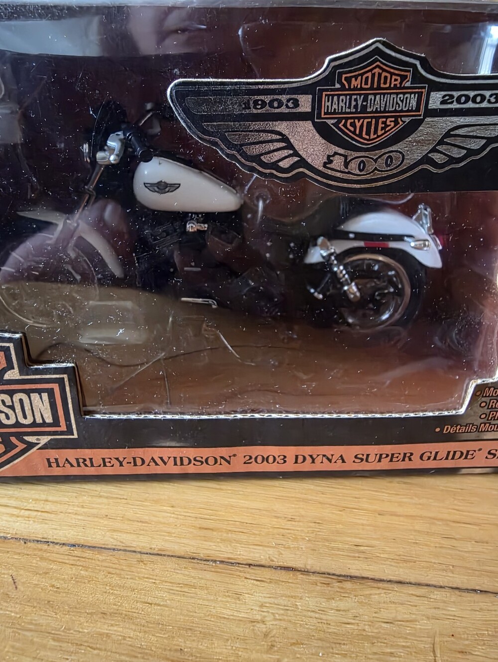 Harley-Davidson American Muscle Die-Cast Replica - Black & Orange
